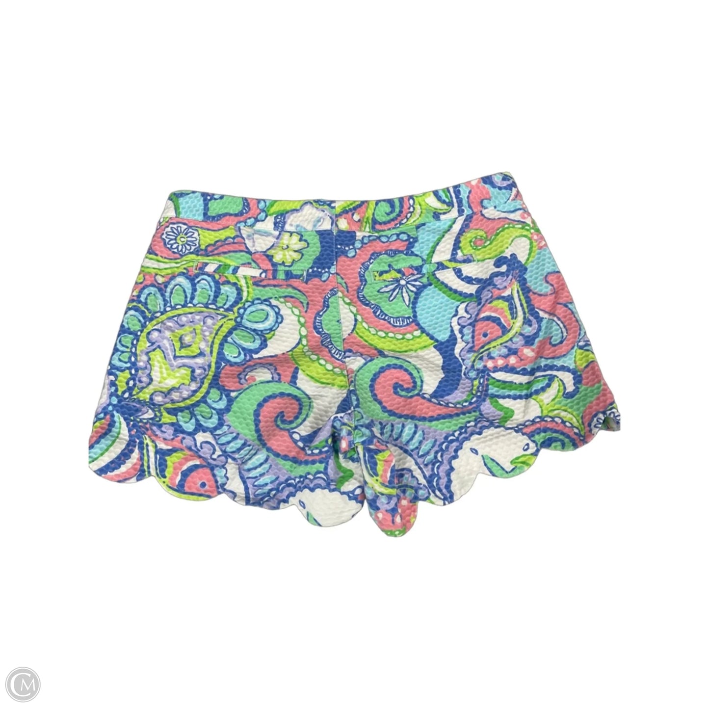 Shorts Designer By Lilly Pulitzer In Blue & Pink, Size: 8