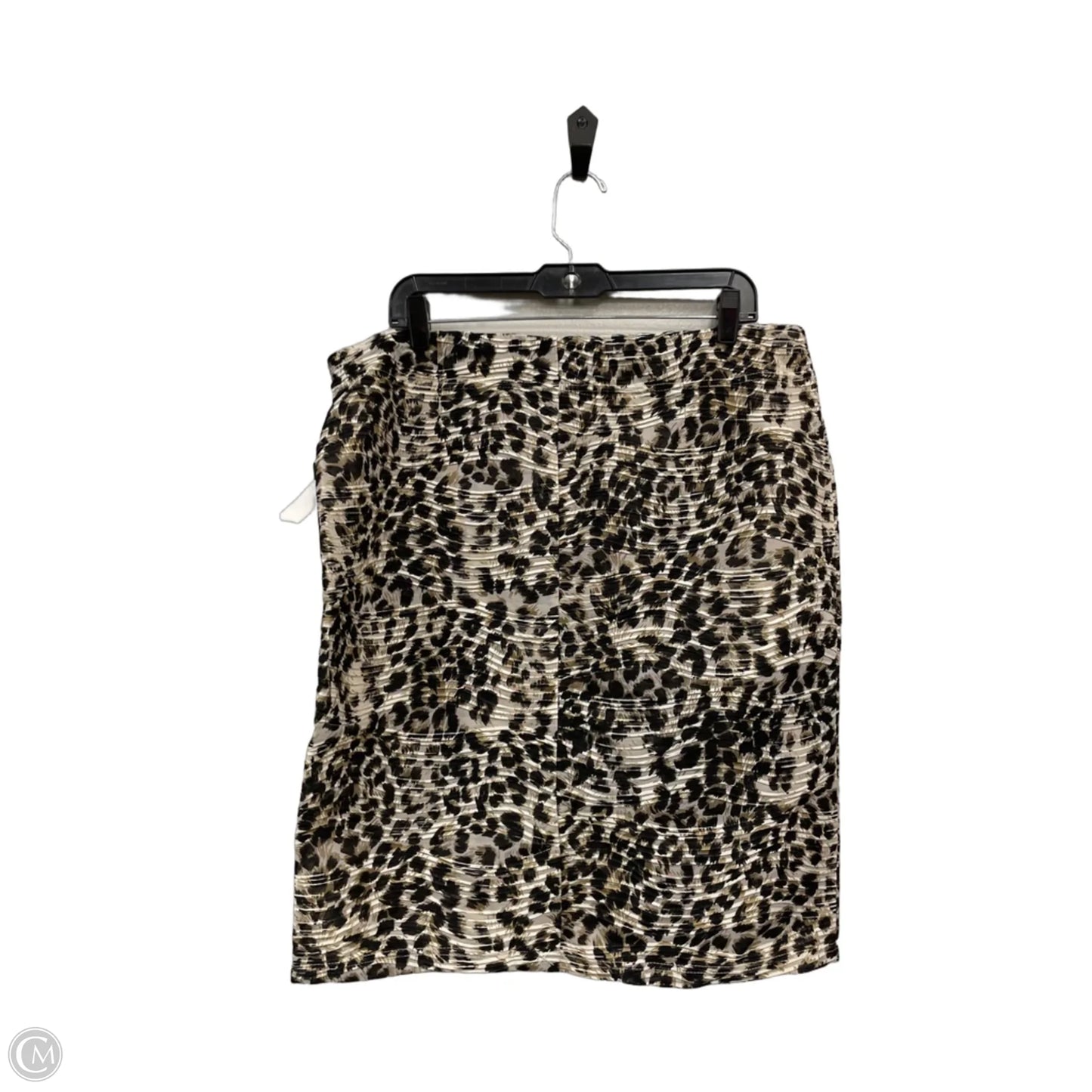Skirt Mini & Short By Zac And Rachel In Black & Cream, Size: Xl