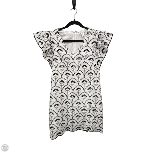 Dress Casual Short By London Times In Black & White, Size: 8