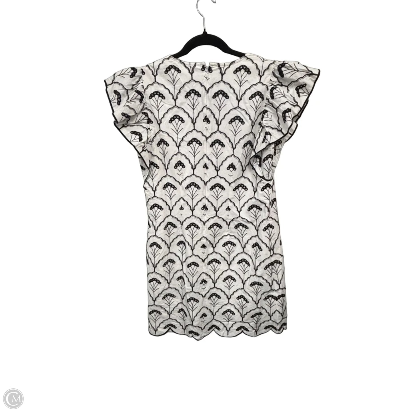 Dress Casual Short By London Times In Black & White, Size: 8