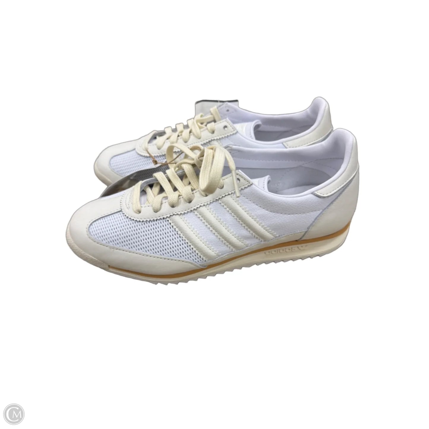 Shoes Sneakers By Adidas In Cream & White, Size: 7.5
