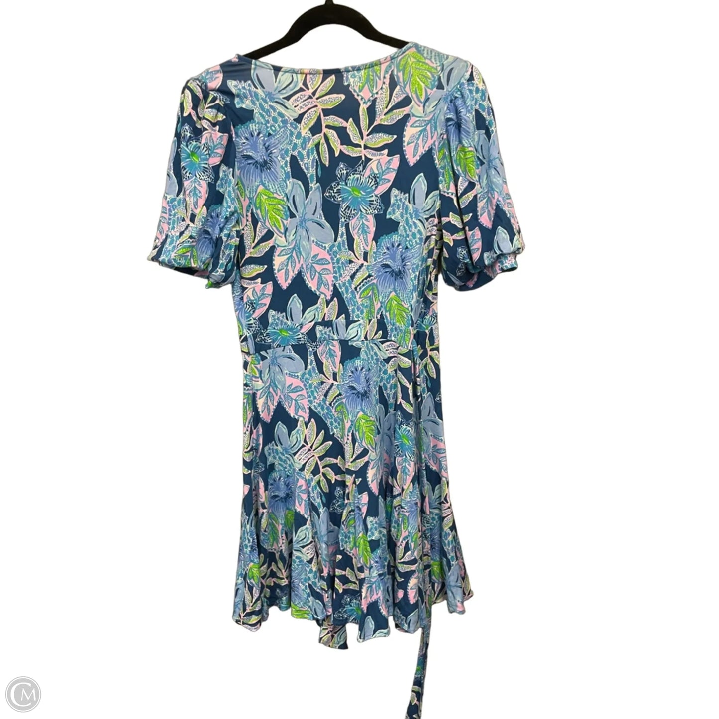 Dress Designer By Lilly Pulitzer In Blue & Pink, Size: M