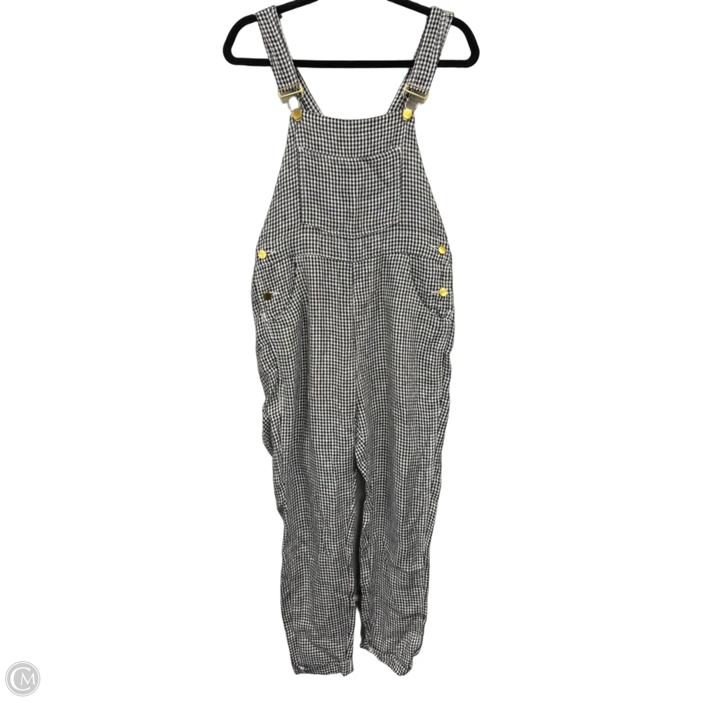 Overalls By Cmb In Black & White, Size: M