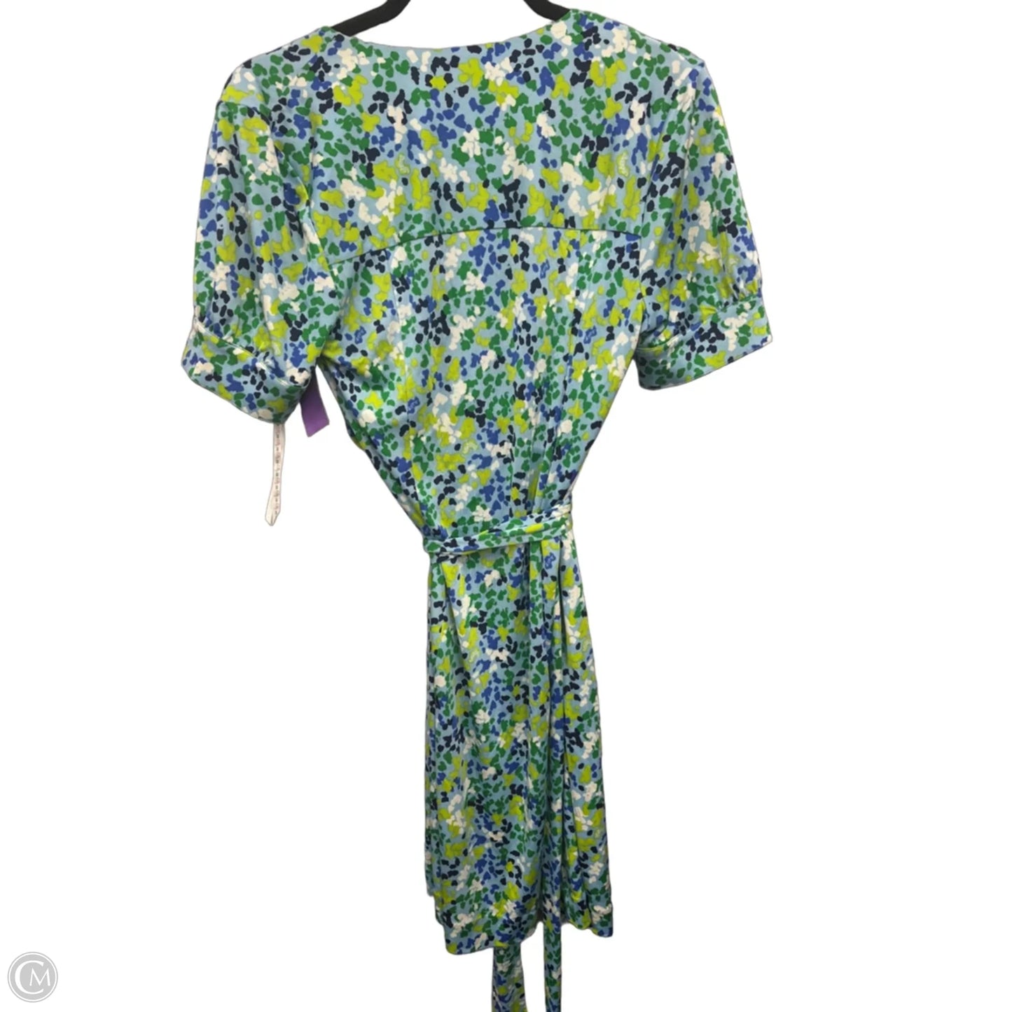 Dress Designer By Lilly Pulitzer In Blue & Yellow, Size: 8