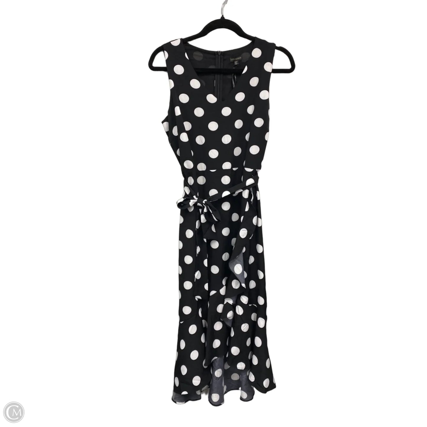 Dress Casual Midi By Coco And Carmen In Black & White, Size: S