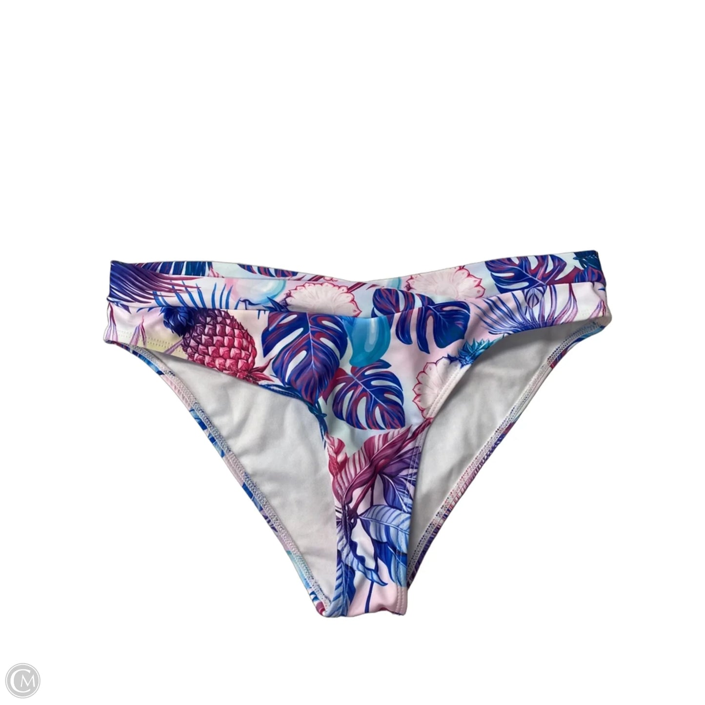 Swimsuit By Clothes Mentor In Blue & Pink, Size: L