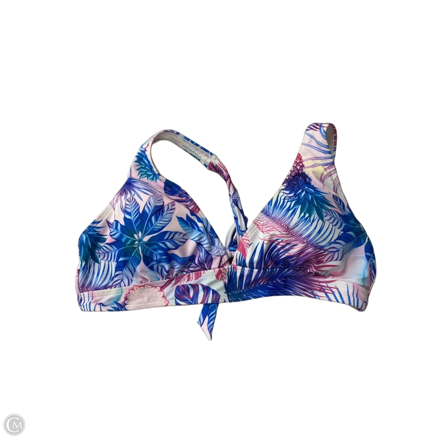 Swimsuit By Clothes Mentor In Blue & Pink, Size: L