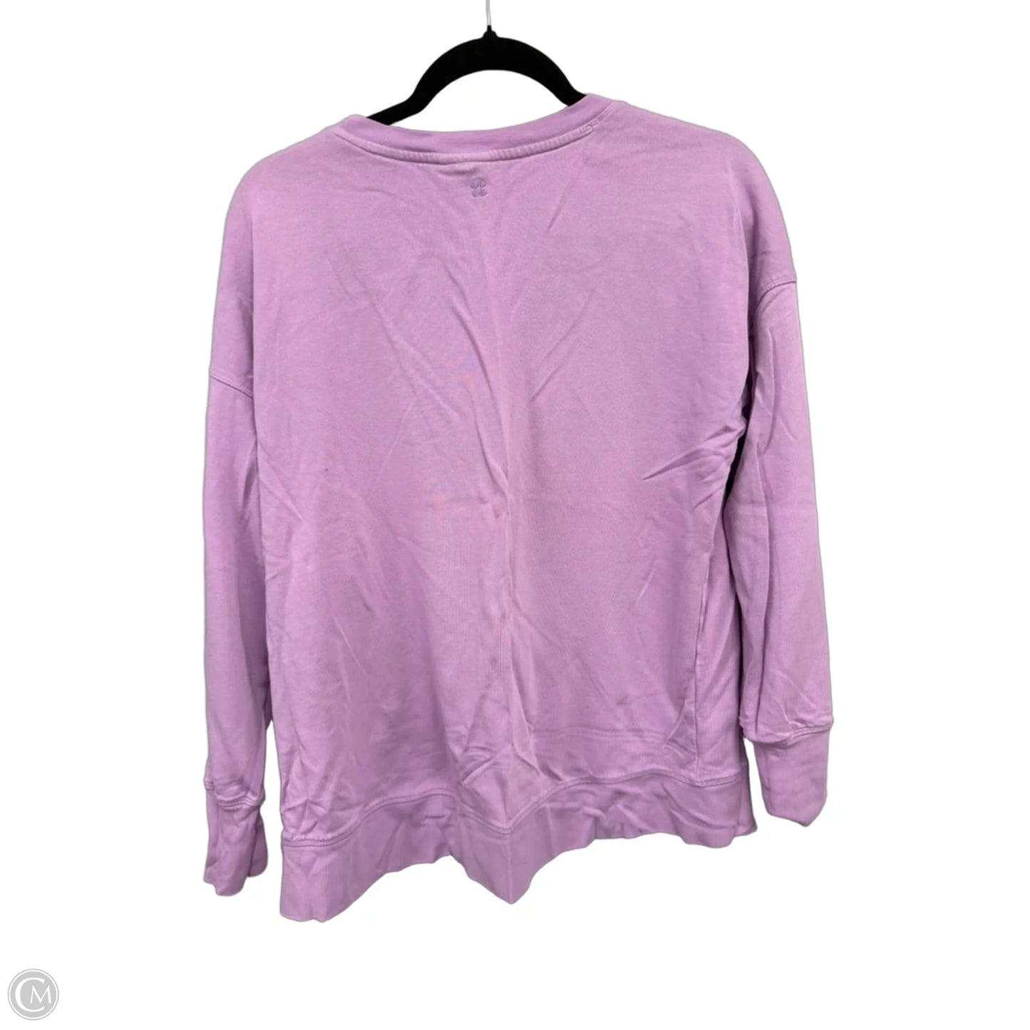Athletic Top Long Sleeve Crewneck By Sweaty Betty In Purple, Size: S