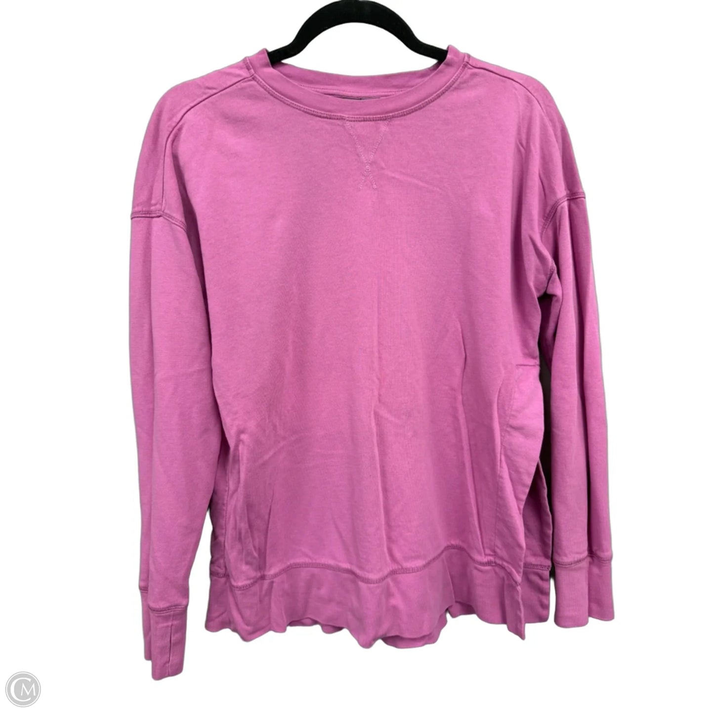 Athletic Top Long Sleeve Crewneck By Sweaty Betty In Pink, Size: Xs
