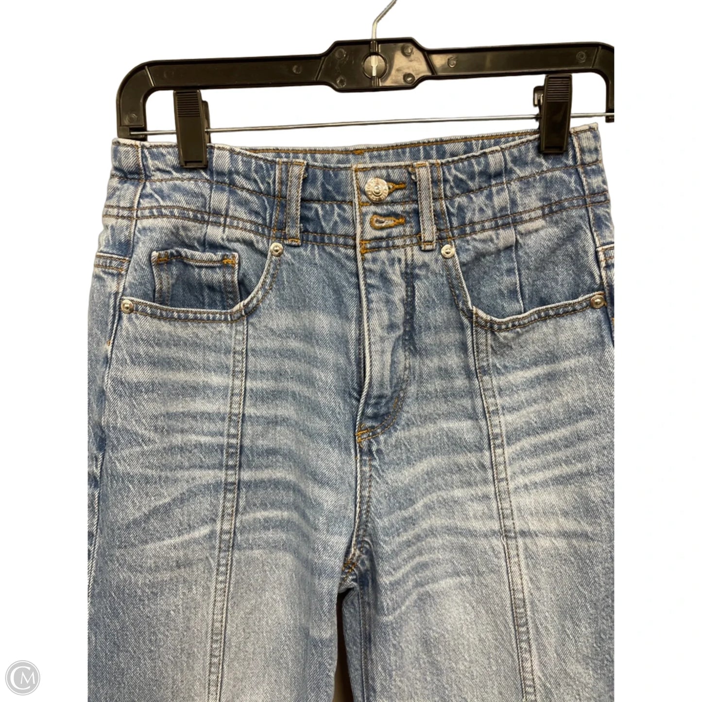 Jeans Wide Leg By Loft In Blue, Size: 2