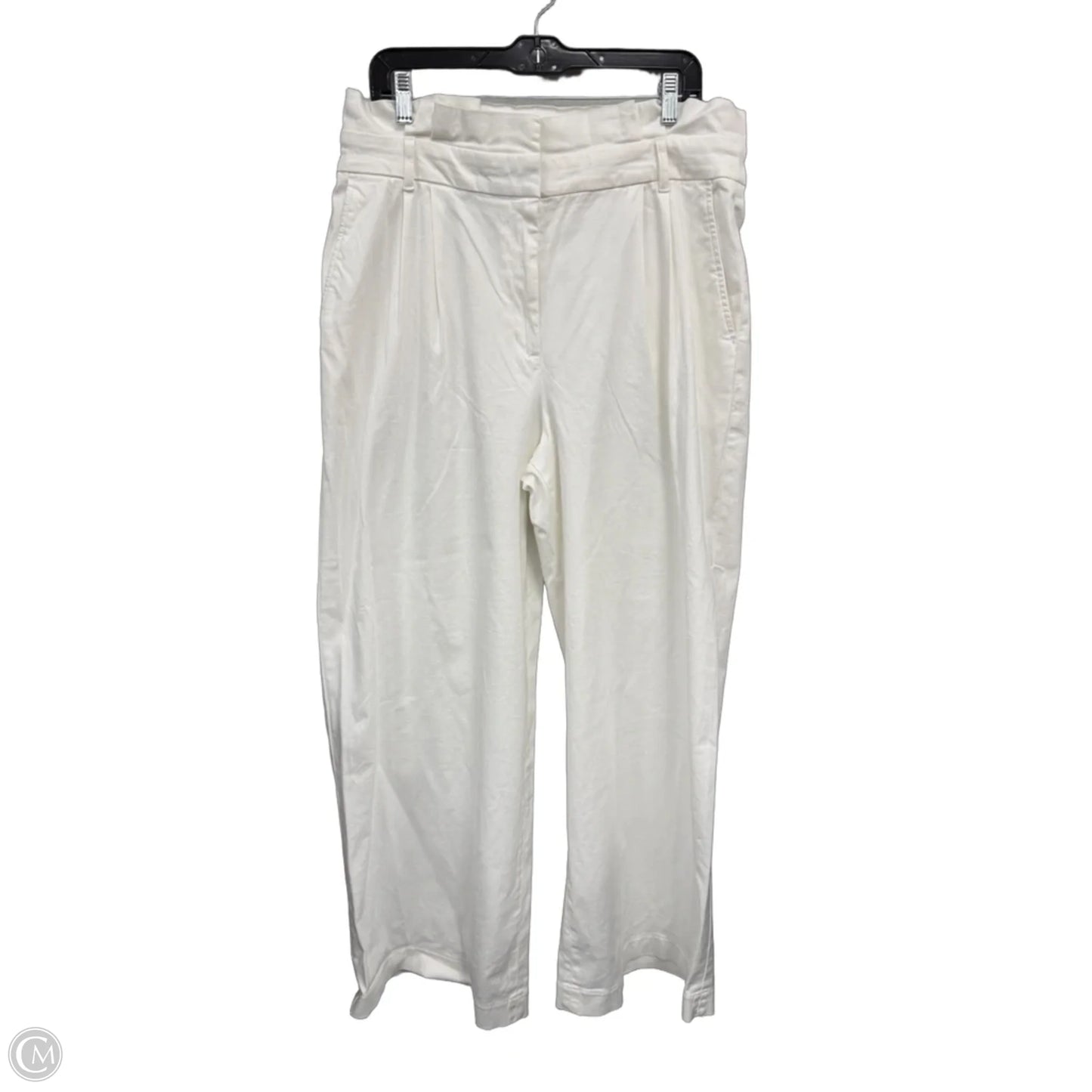 Pants Wide Leg By Express In White, Size: 14