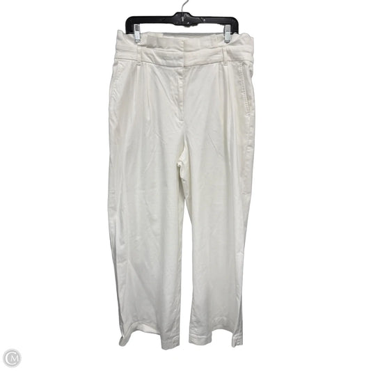 Pants Wide Leg By Express In White, Size: 14