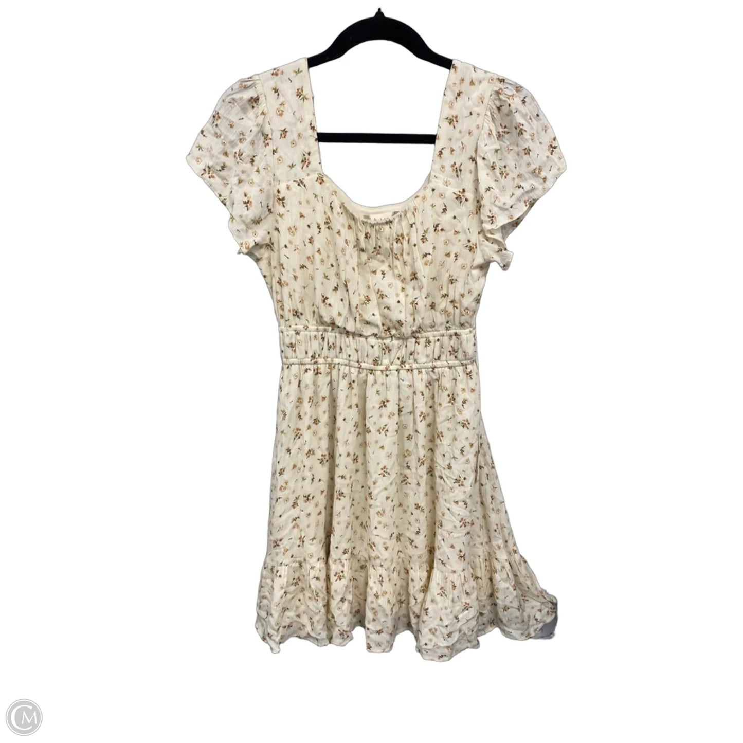 Dress Casual Short By Altard State In Cream & Tan, Size: M