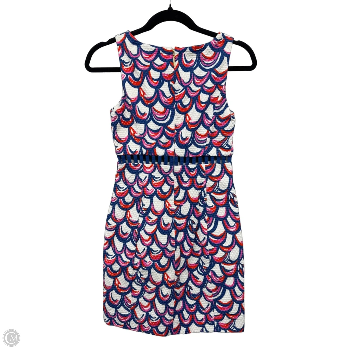 Dress Designer By Lilly Pulitzer In Blue & Orange, Size: Xxs