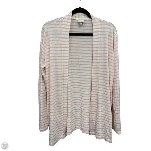 Cardigan By A New Day In Cream & Pink, Size: M