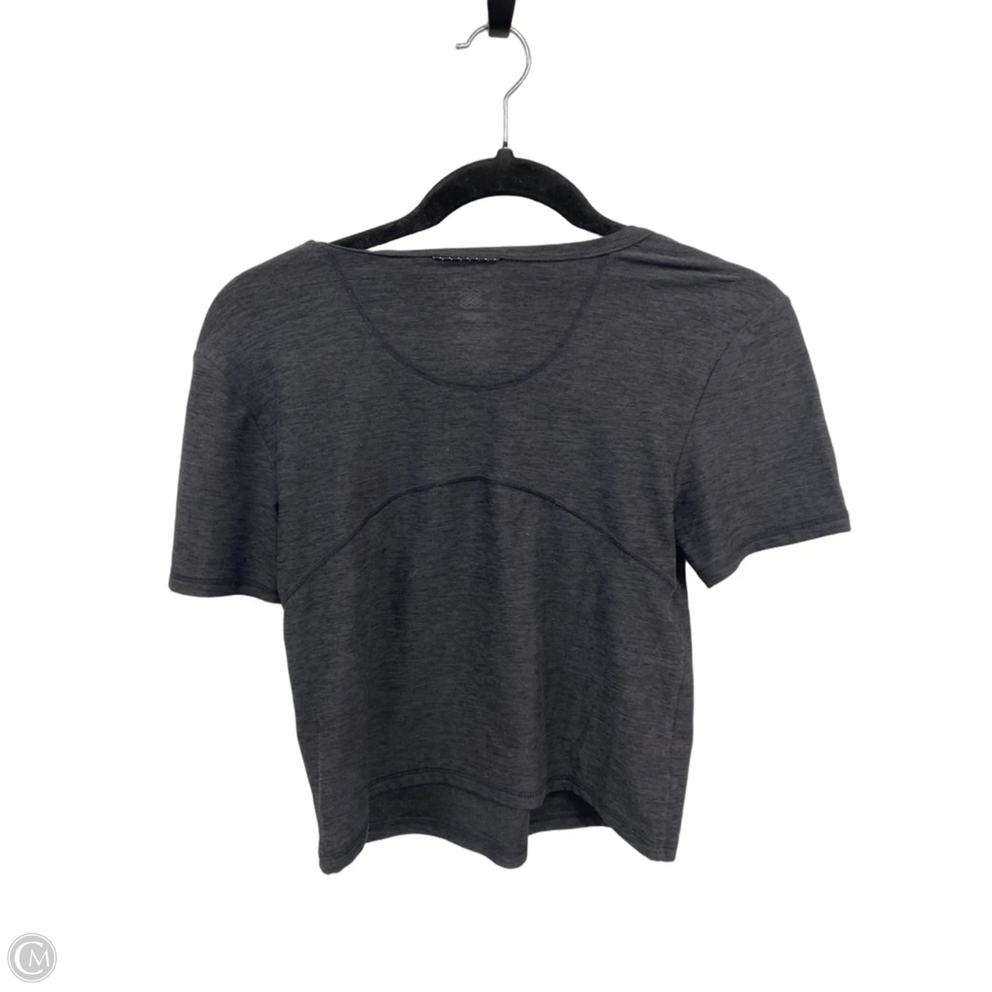 Athletic Top Short Sleeve By Flx In Black, Size: M