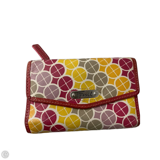 Wallet By Fossil, Size: Small