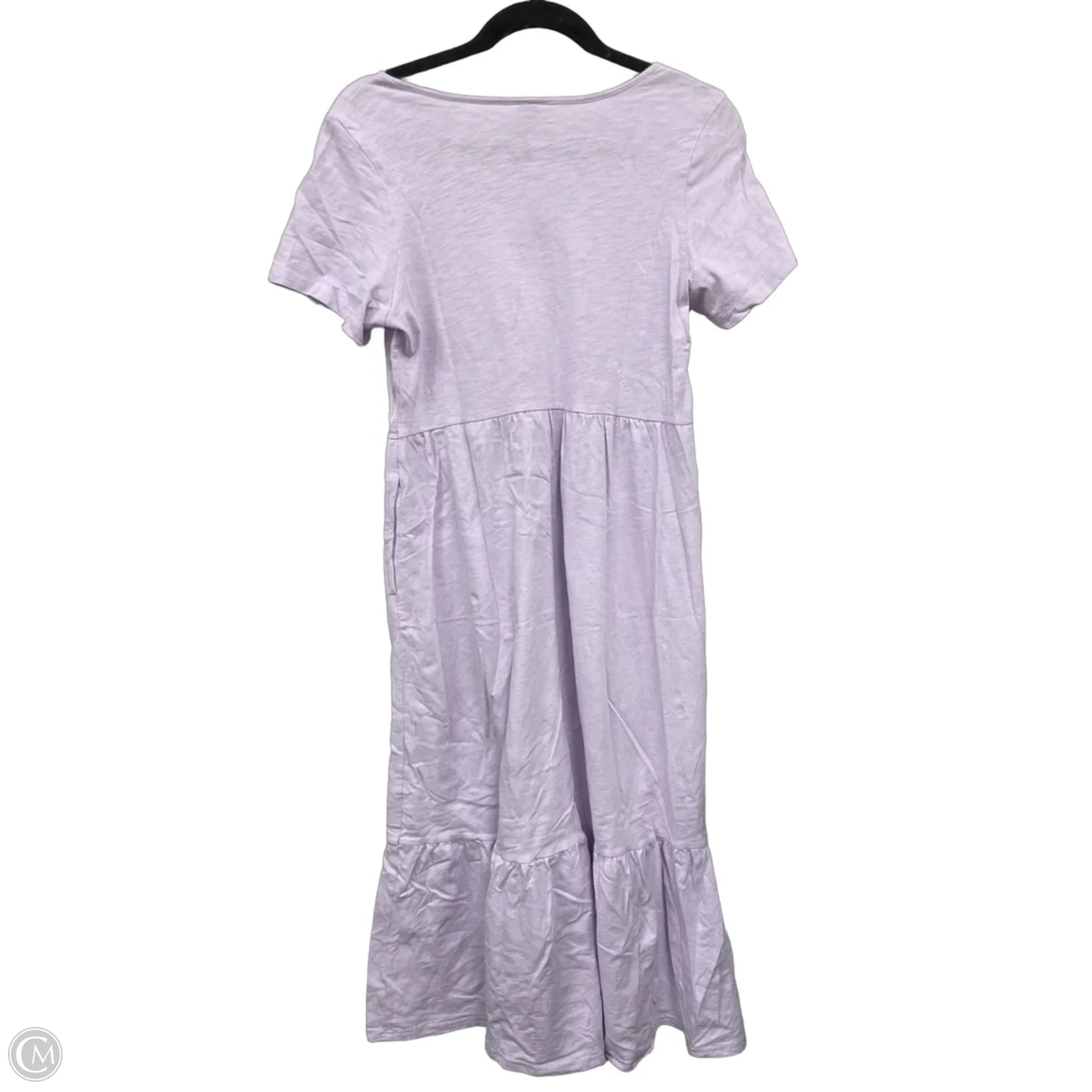 Dress Casual Midi By Old Navy In Purple, Size: S