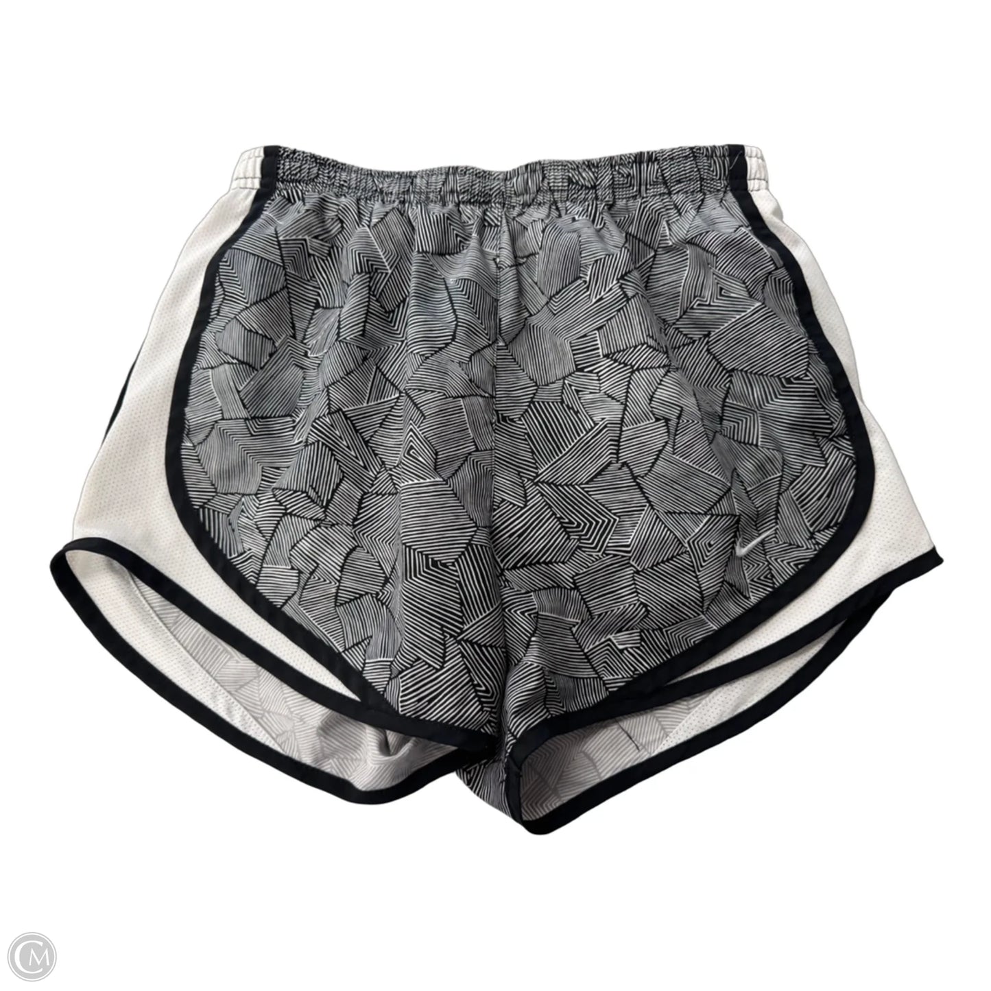 Athletic Shorts By Nike Apparel In Black & White, Size: Xs