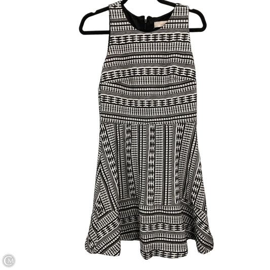 Dress Casual Short By Loft In Black & White, Size: 6