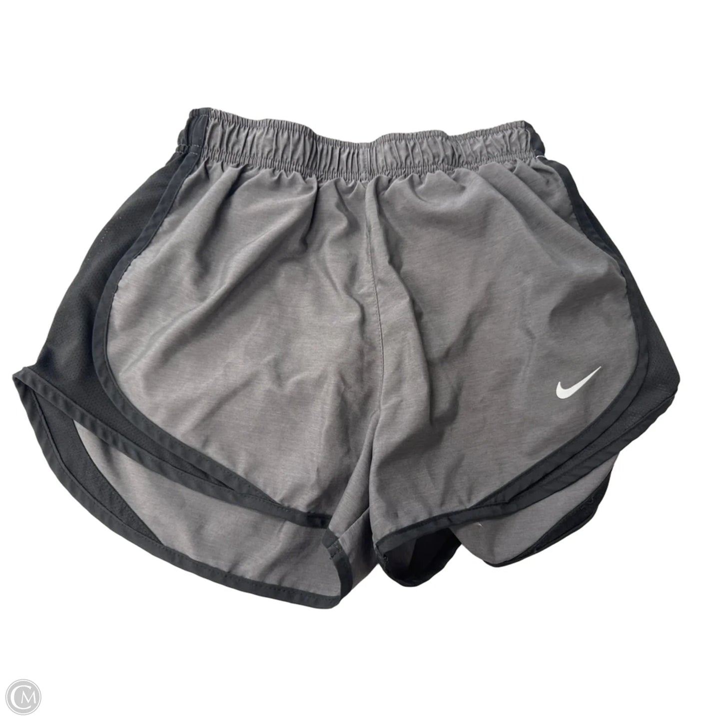 Athletic Shorts By Nike Apparel In Black & Grey, Size: S