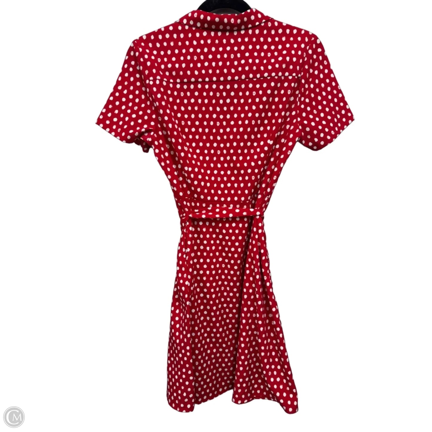 Dress Casual Short By A New Day In Red & White, Size: S