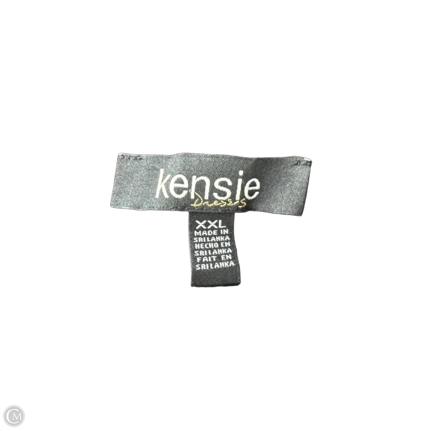 Dress Casual Midi By Kensie In Black, Size: Xxl