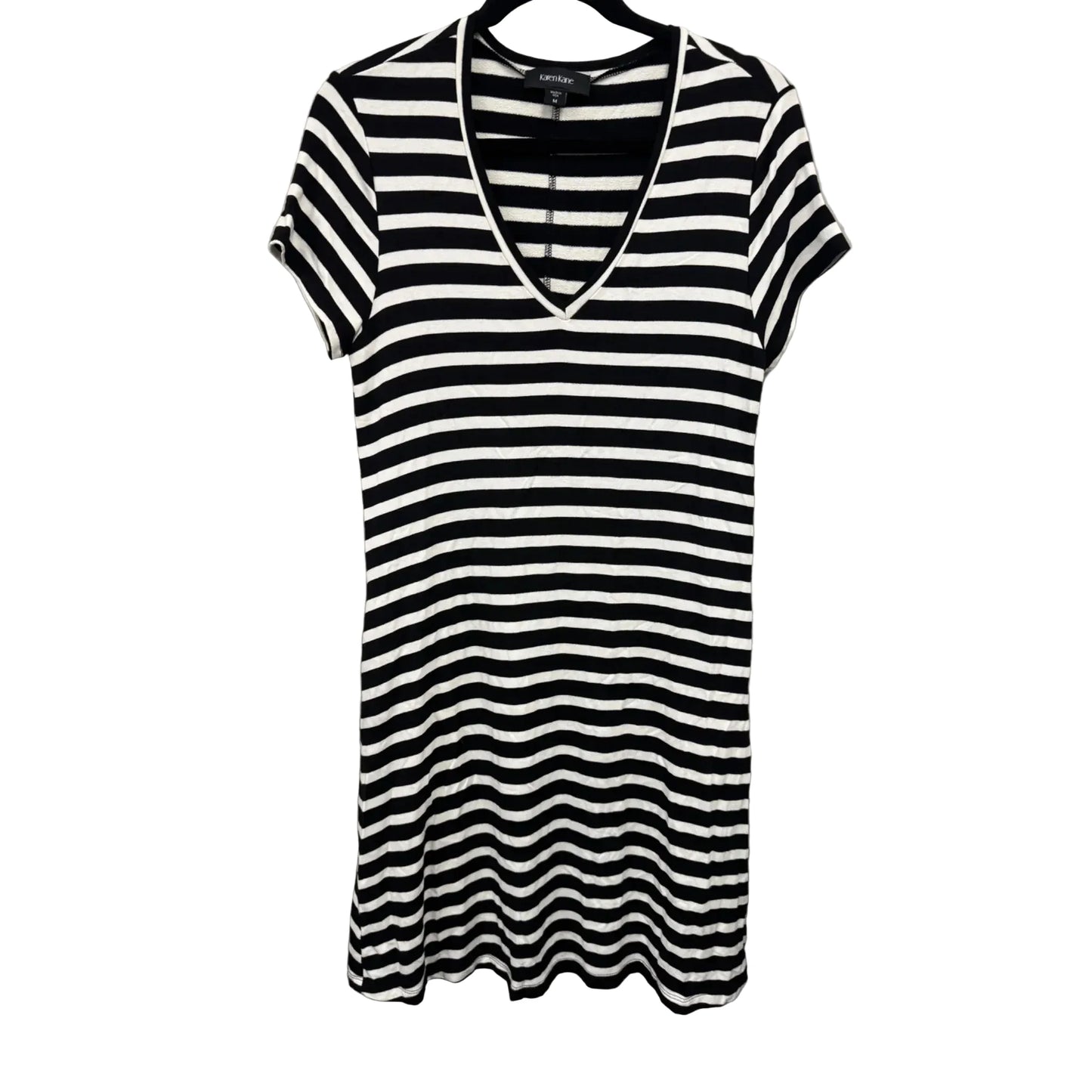 Dress Casual Short By Karen Kane In Black & White, Size: M