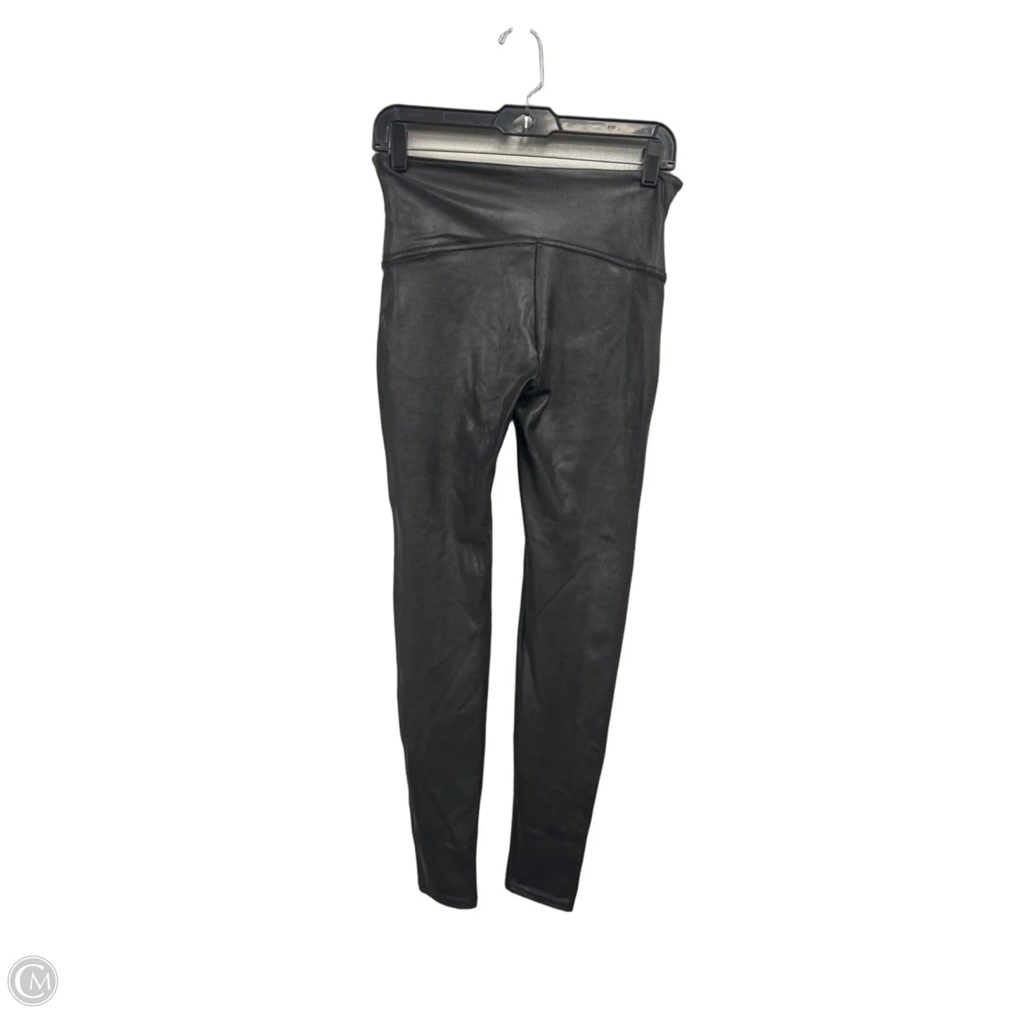 Athletic Leggings By Spanx In Black, Size: L