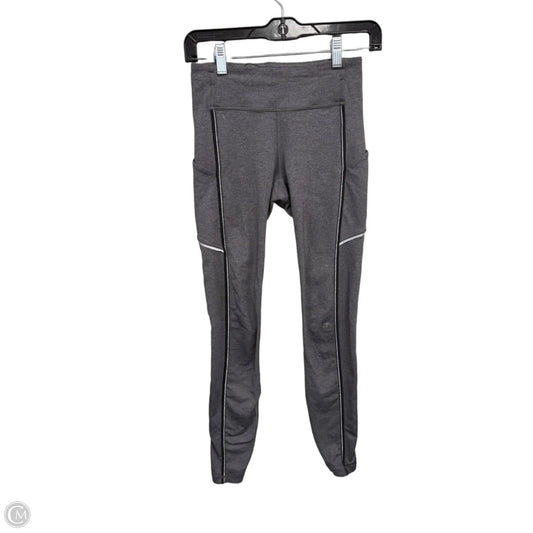 Athletic Leggings By Lululemon In Grey & Silver, Size: 4