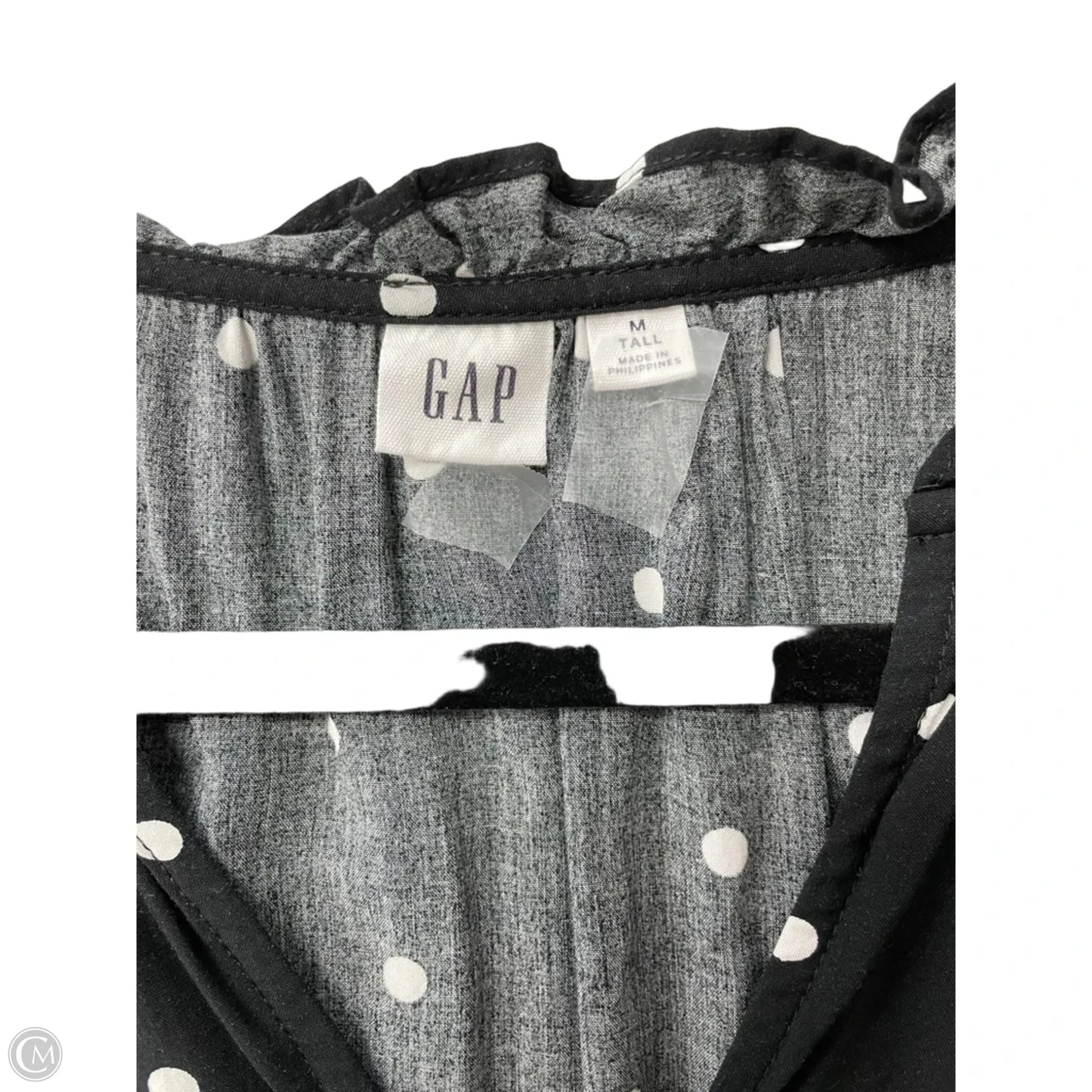 Dress Casual Short By Gap In Black & White, Size: M
