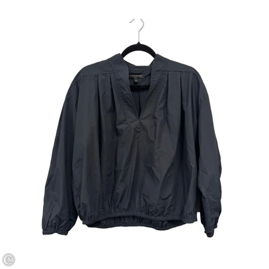 Top Long Sleeve By Banana Republic In Black, Size: L