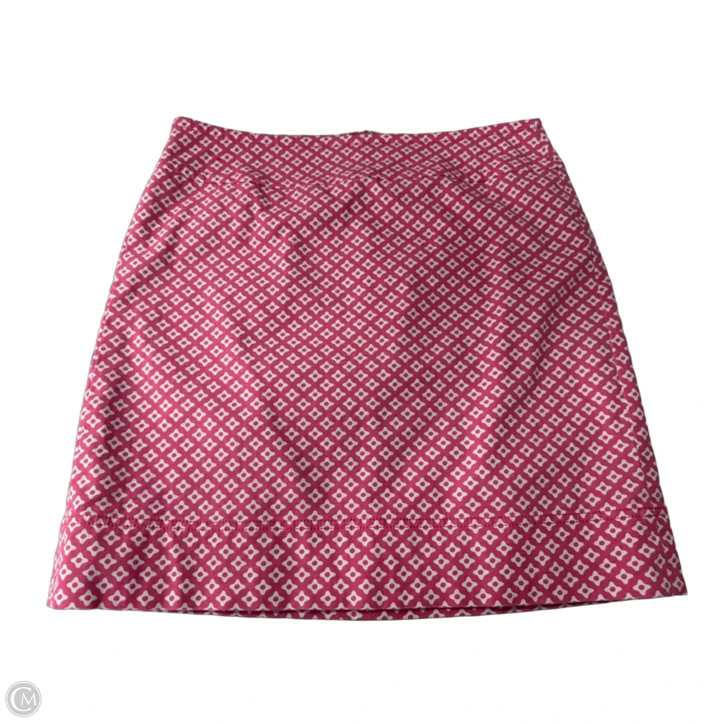 Skirt Mini & Short By Talbots In Pink & White, Size: 6