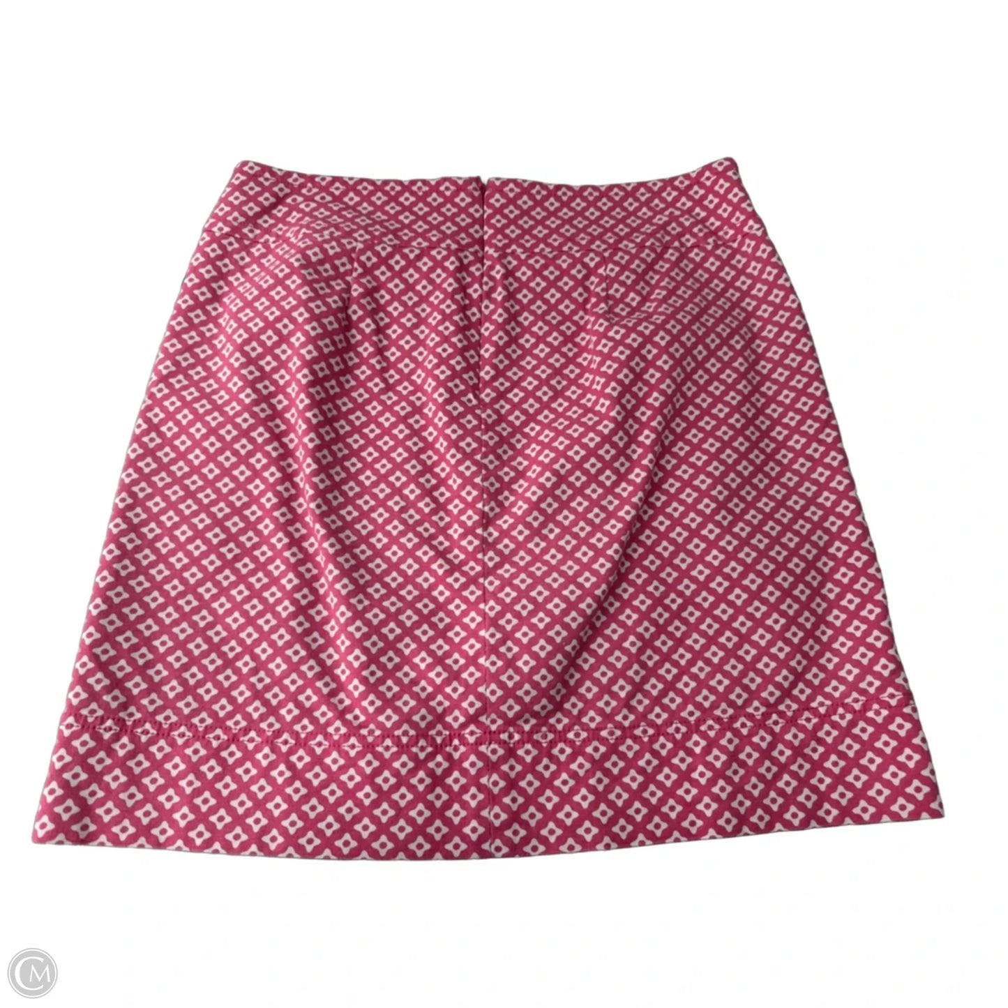 Skirt Mini & Short By Talbots In Pink & White, Size: 6