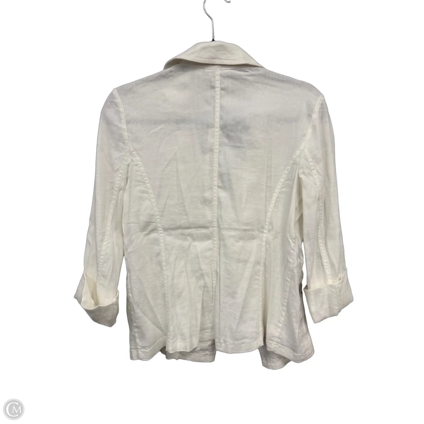 Jacket Other By Chicos In Cream, Size: 4