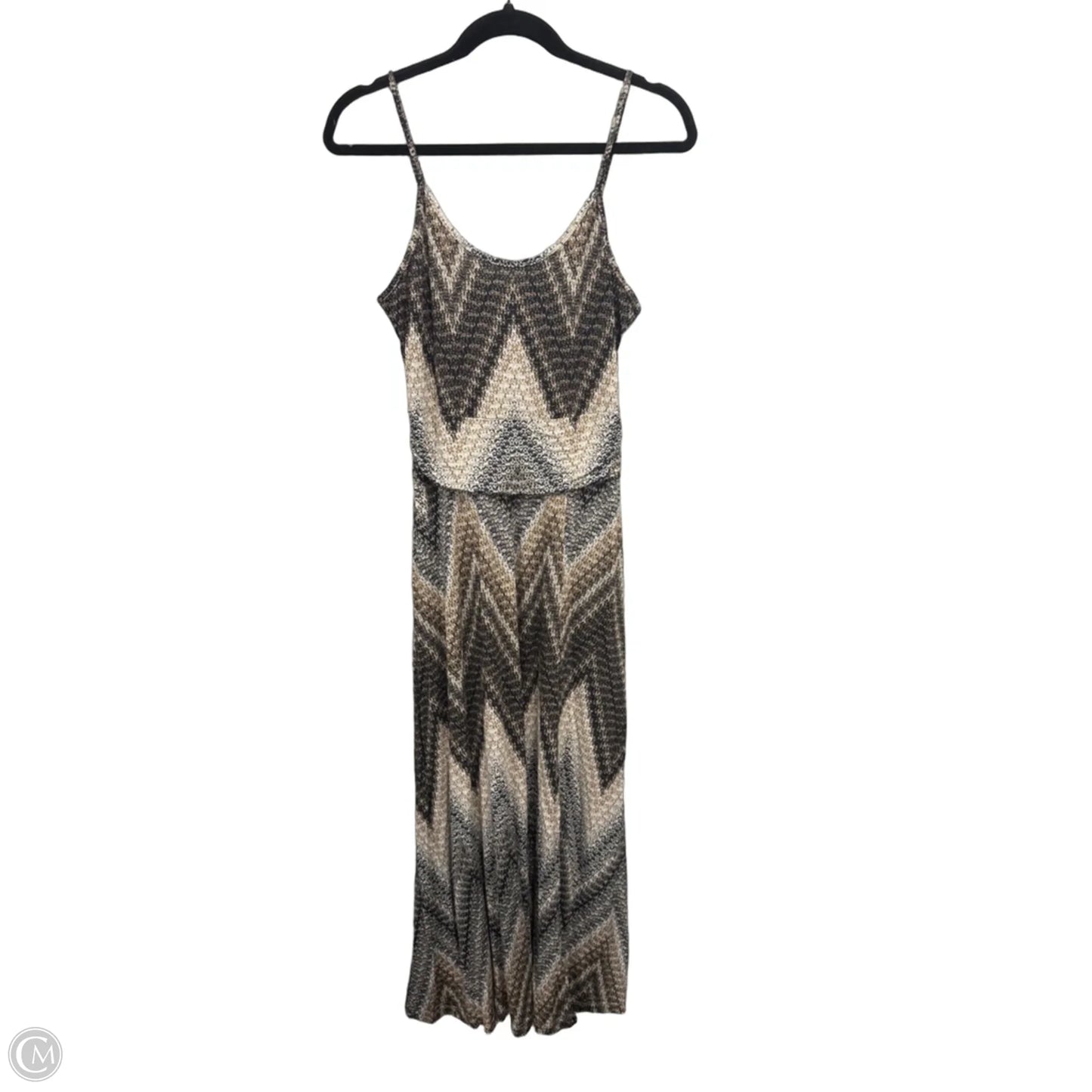 Dress Casual Midi By Lascana In Black & Brown, Size: 6