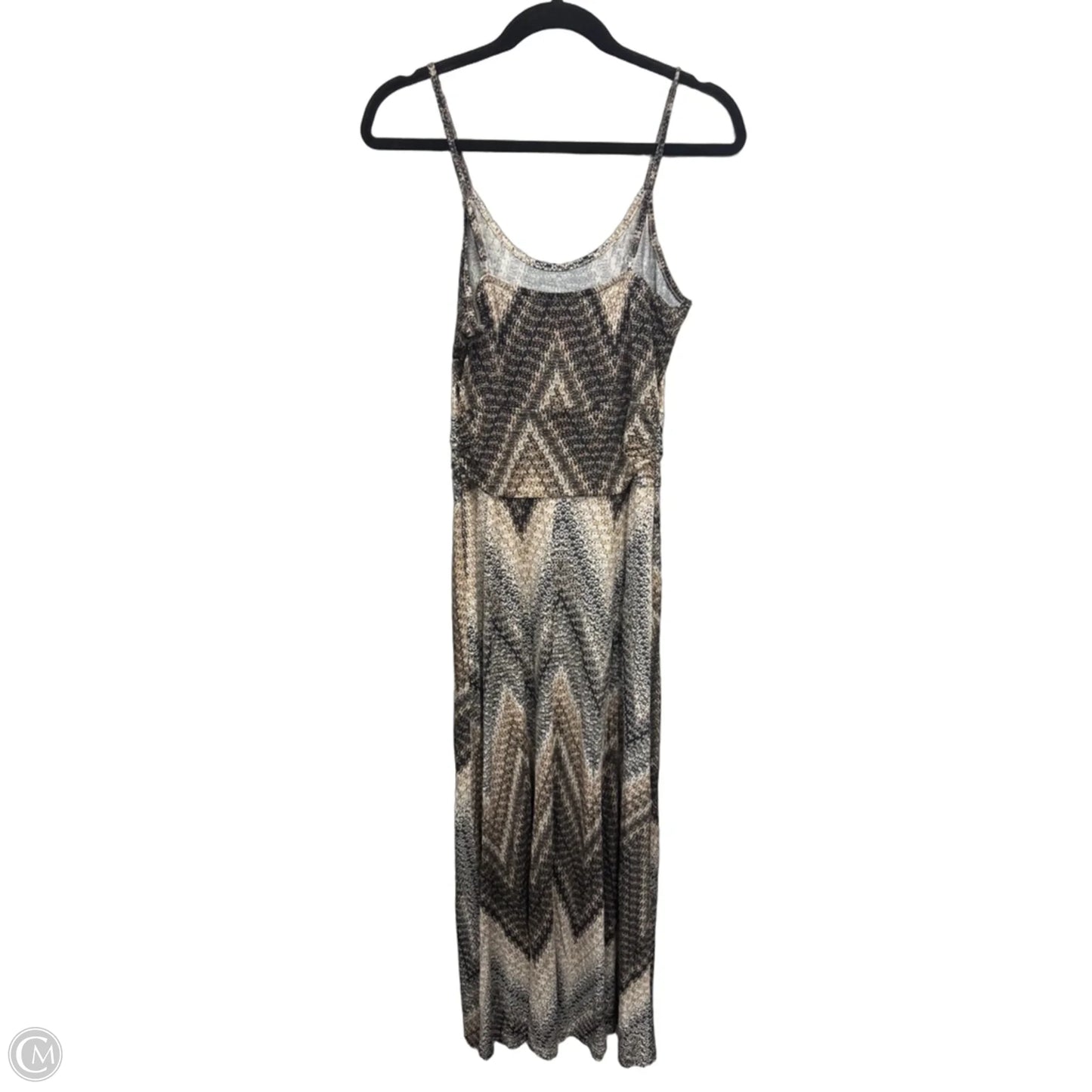 Dress Casual Midi By Lascana In Black & Brown, Size: 6