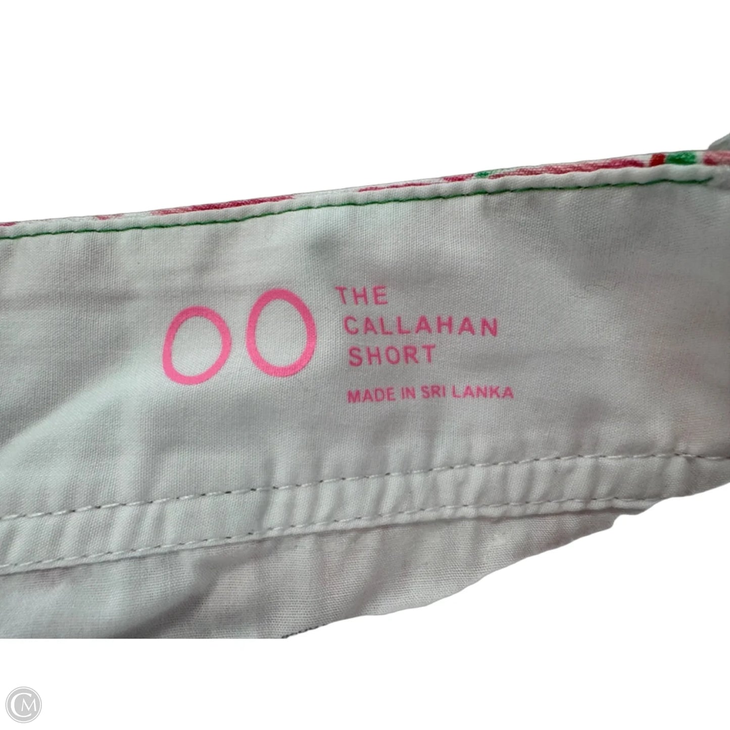 Shorts Designer By Lilly Pulitzer In Green & Pink, Size: Xxs