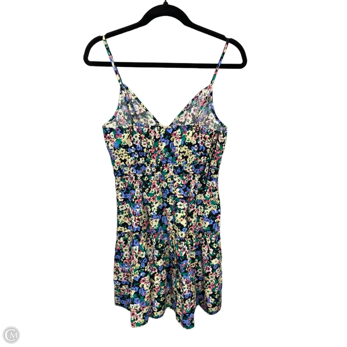Dress Casual Short By Rails In Black & Yellow, Size: S