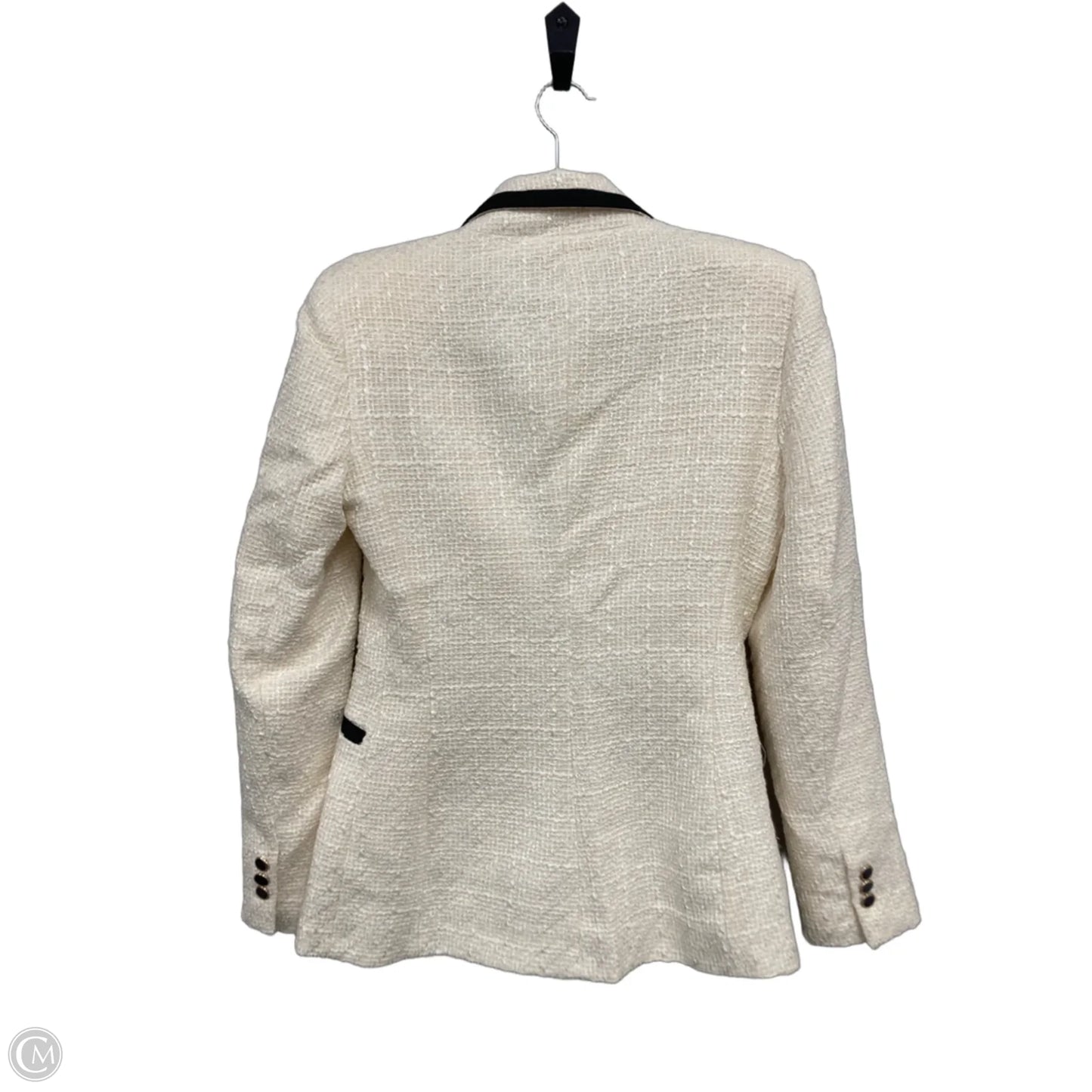 Blazer By Zara In Black & Cream, Size: S