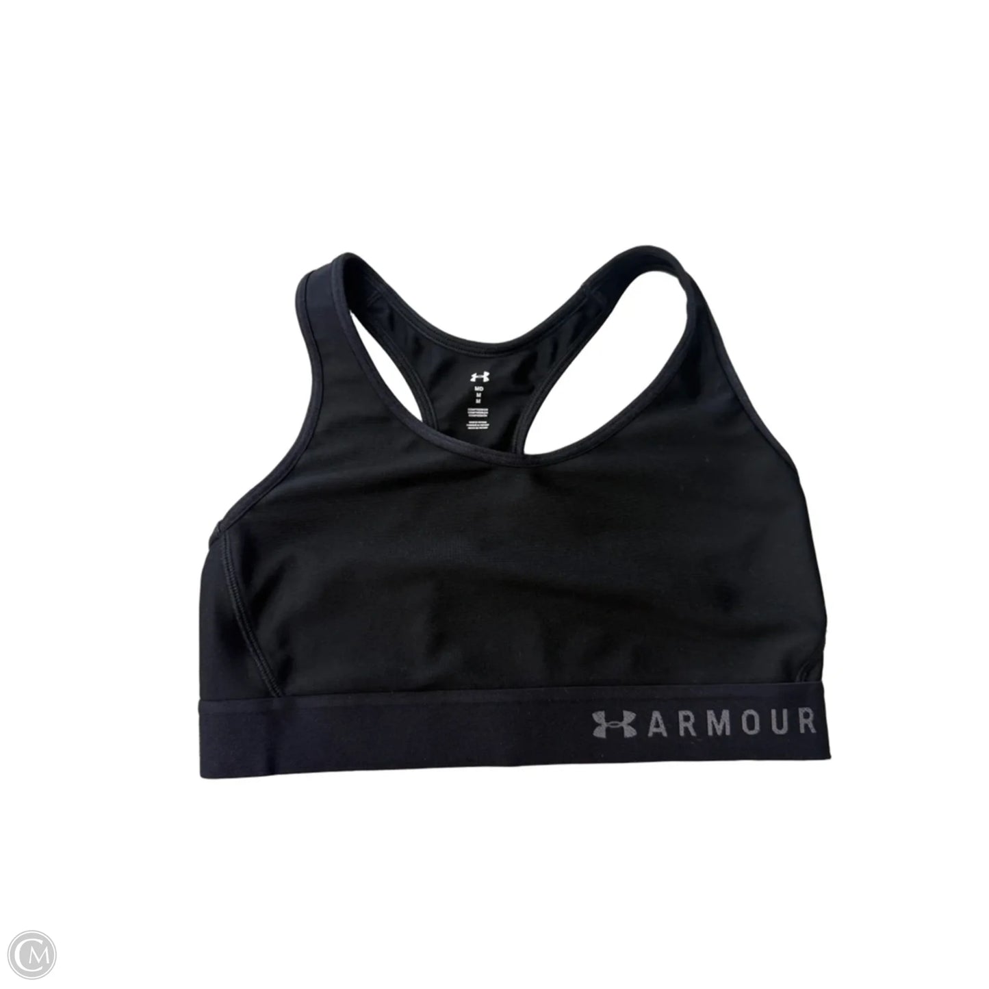 Athletic Bra By Under Armour In Black, Size: M
