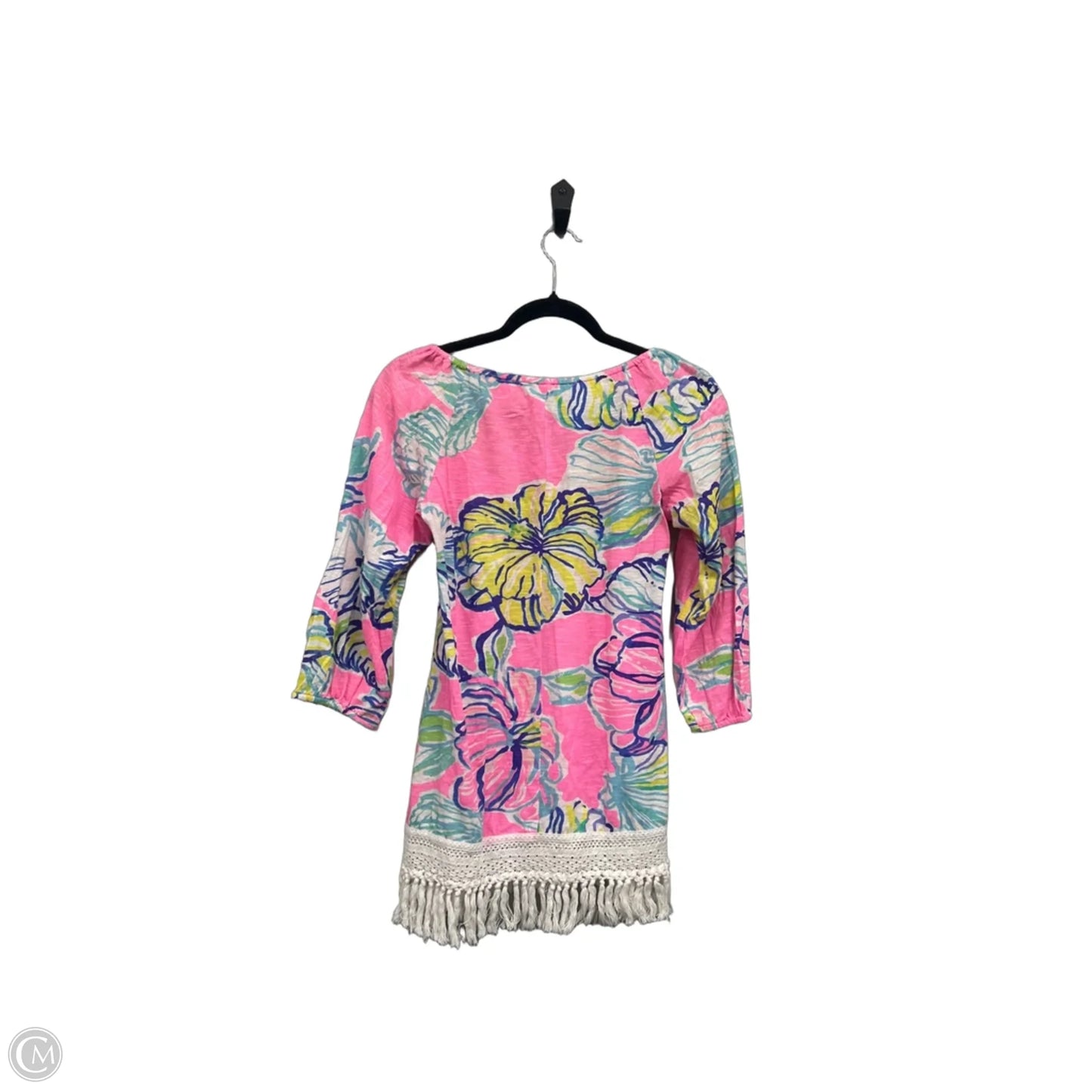Dress Designer By Lilly Pulitzer In Blue & Pink, Size: S