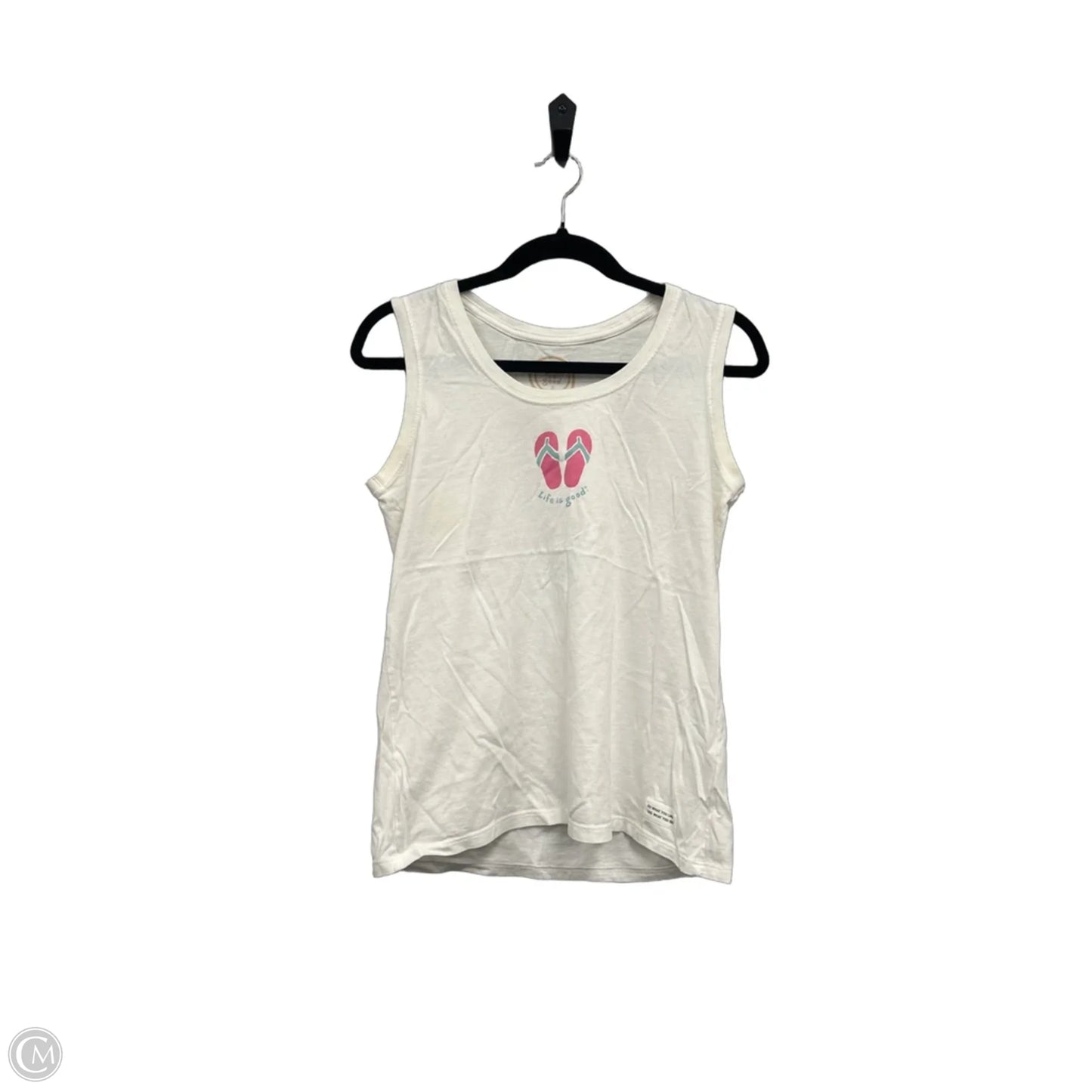 Tank Top By Life Is Good In Cream, Size: M