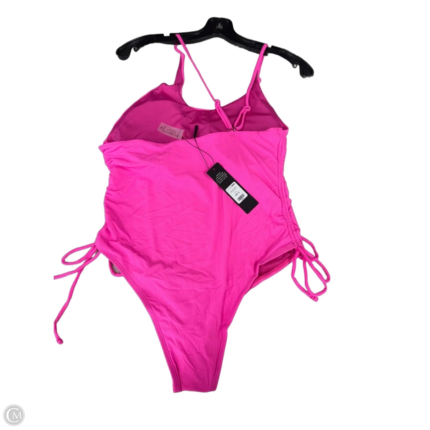 Swimsuit By Fashion Nova In Pink, Size: 1x