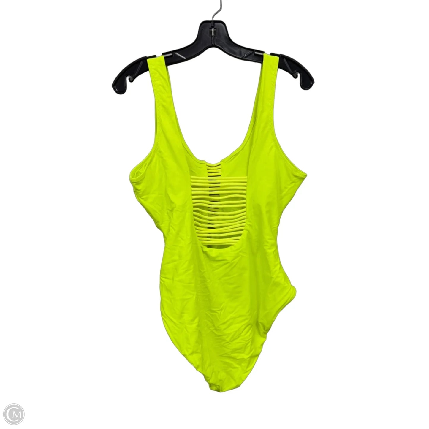 Swimsuit By Fashion Nova In Yellow, Size: 1x