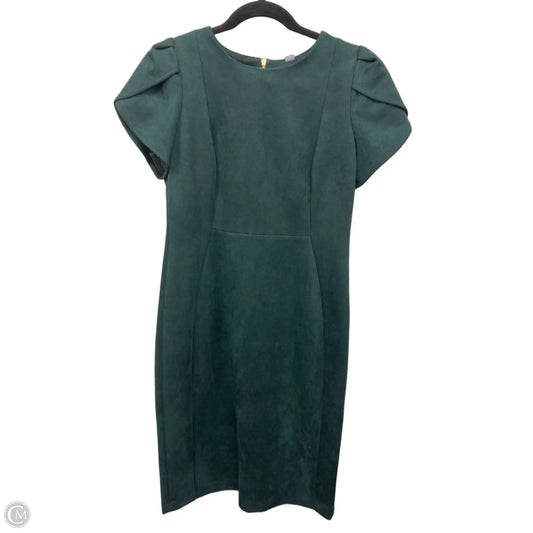 Dress Casual Midi By Calvin Klein In Green, Size: 8
