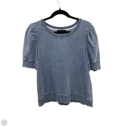 Top Short Sleeve By Jane And Delancey In Blue, Size: M