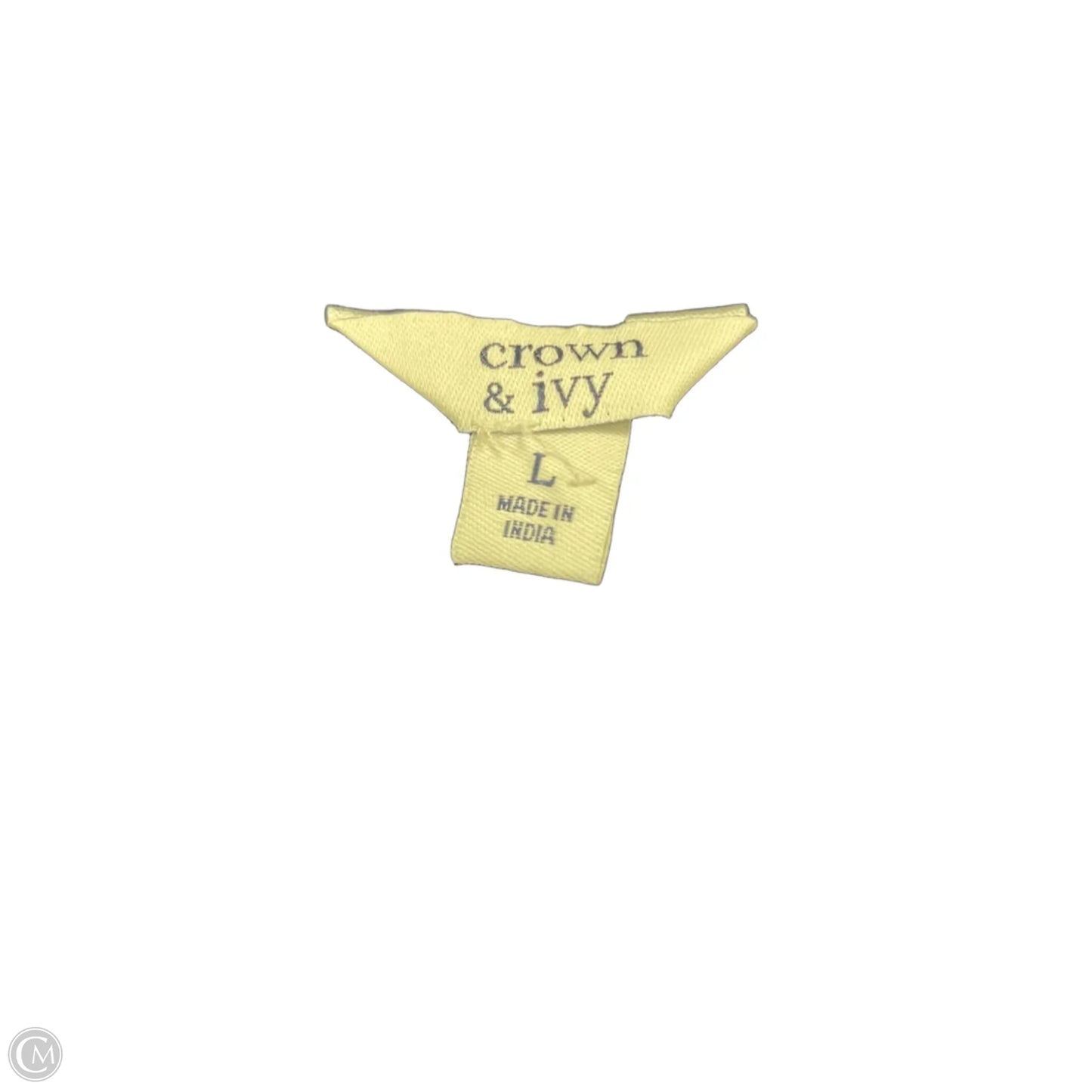 Top Sleeveless By Crown And Ivy In Blue, Size: L