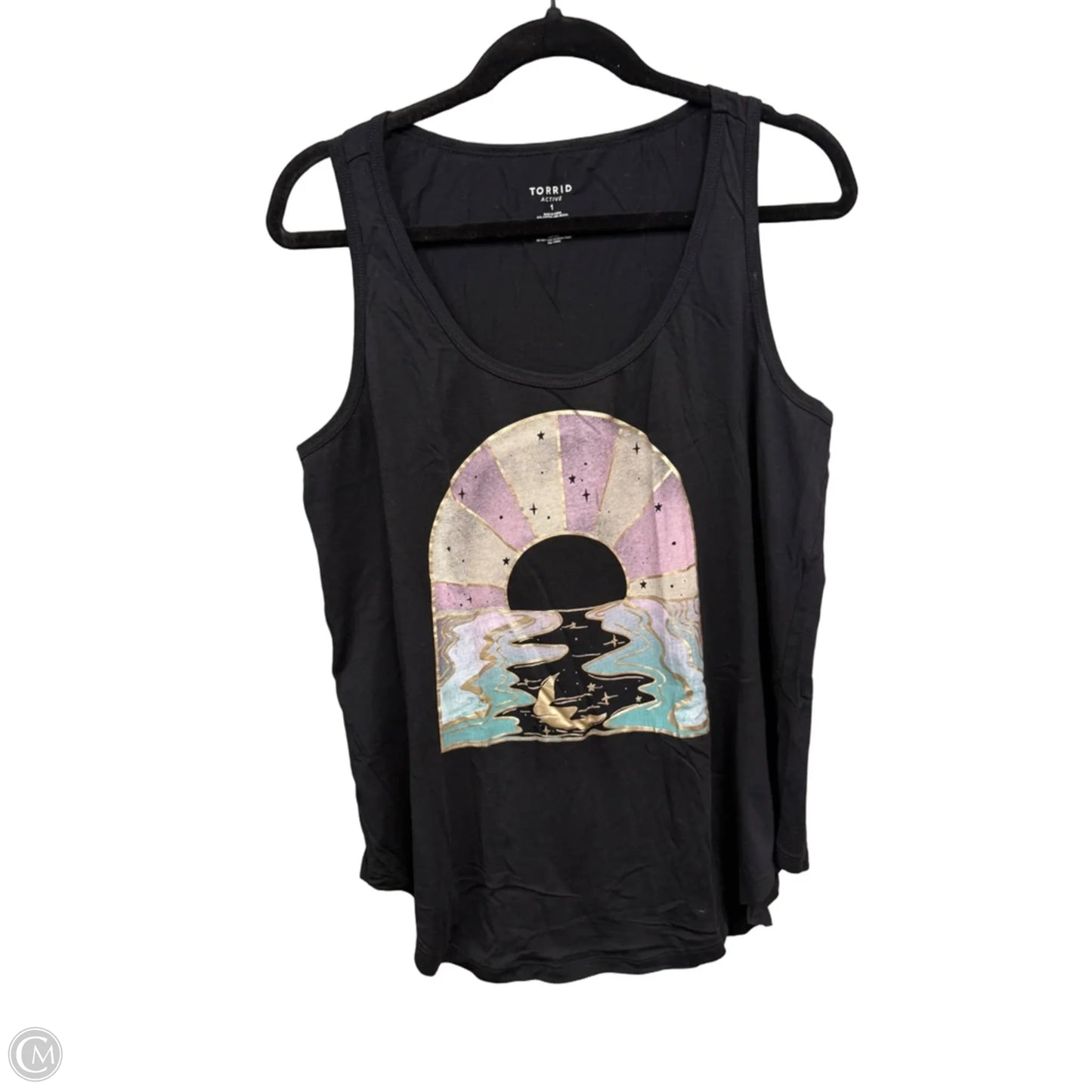 Tank Top By Torrid In Black, Size: 1x