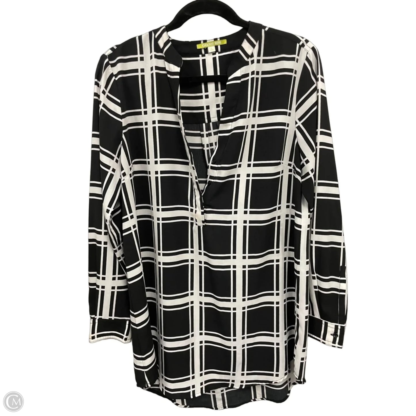 Dress Casual Short By Gianni Bini In Black & White, Size: L